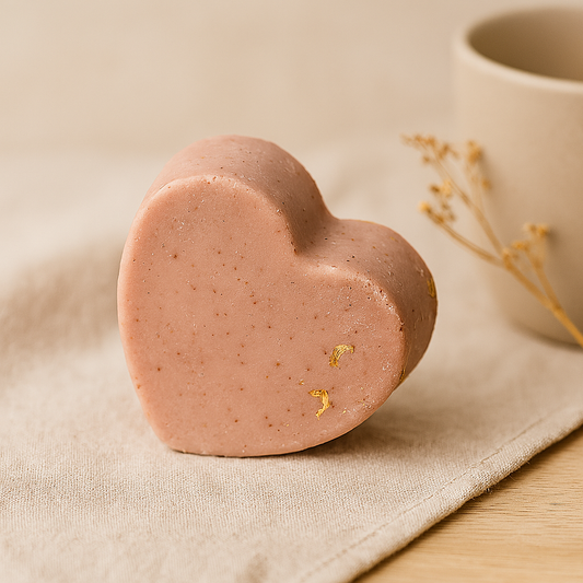 Organza Heart Handmade Soap